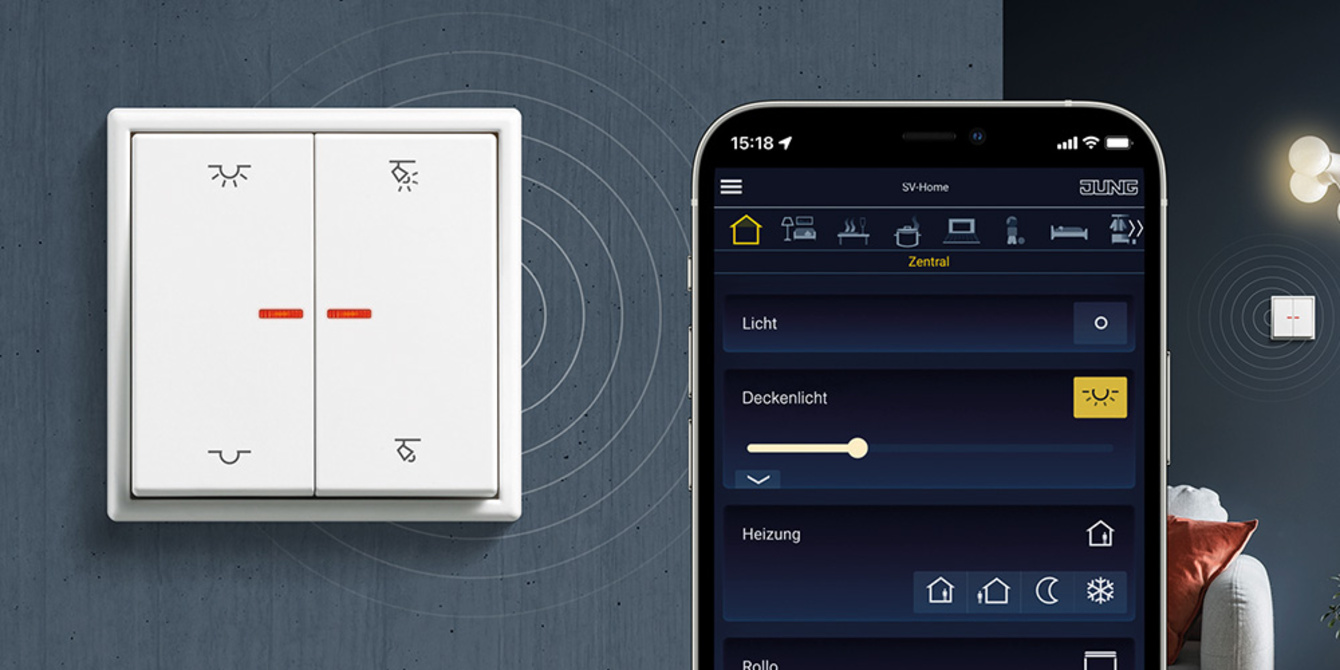 KNX RF Taster bei Elektro Landmann in Regis-Breitingen